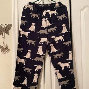 Lazy One unisex dog print sleep pants-pj bottoms